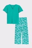 Dames Pyjama, groen