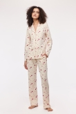 Meisjes-Dames Pyjama, hartjes print