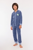 Unisex Onesie, blauwe streep