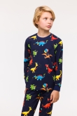 Jongens-Heren Pyjama, dino print