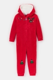 Dikke, warme, zachte  teddy onesie 